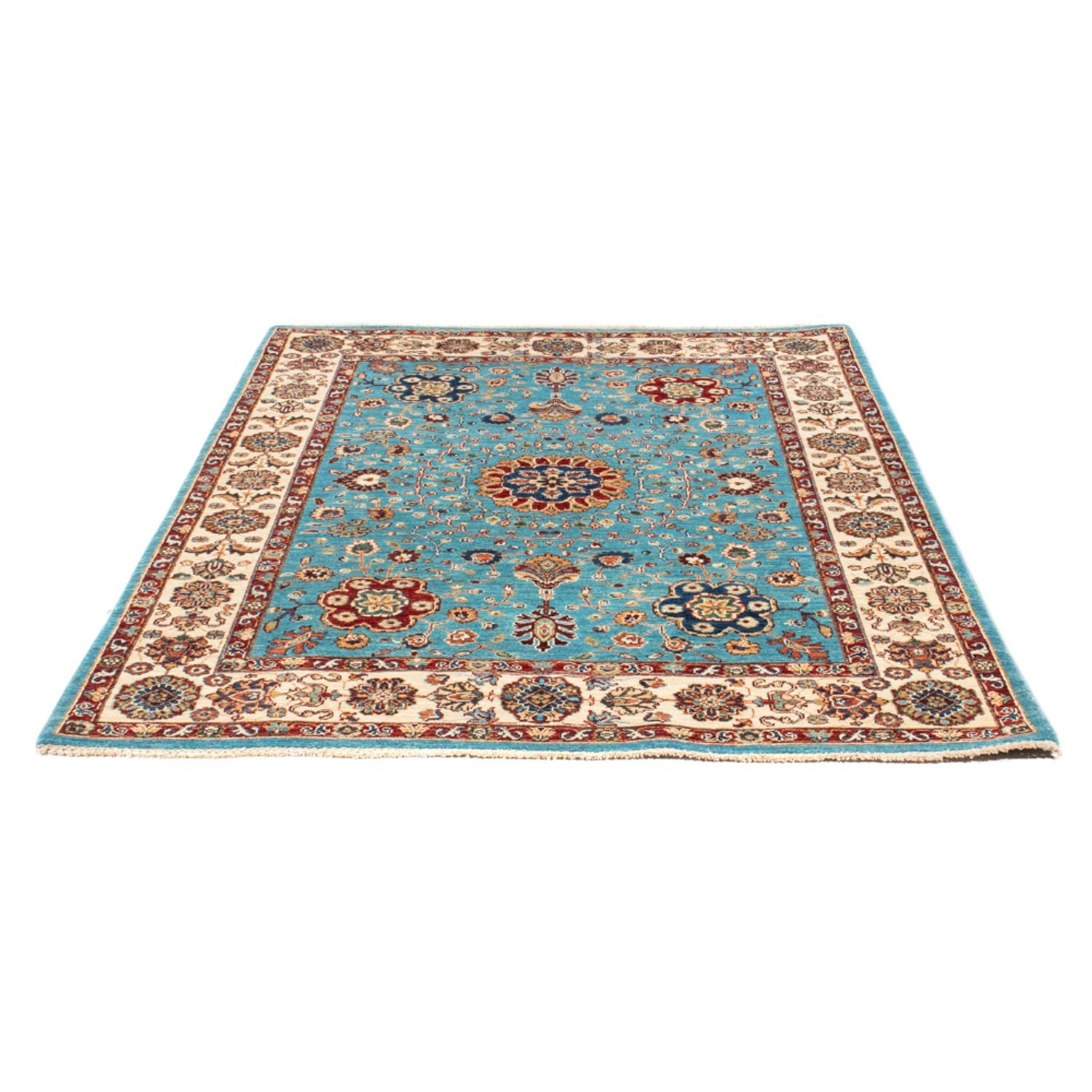 Tappeto Ziegler - Ariana - 204 x 154 cm - blu chiaro