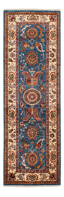 Tappeto corsia Tappeto Ziegler - Ariana - 239 x 88 cm - blu chiaro