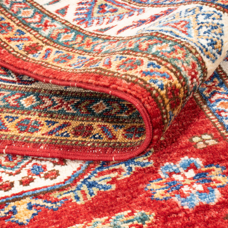 Tappeto corsia Tappeto Ziegler - Kazak - 203 x 81 cm - rosso