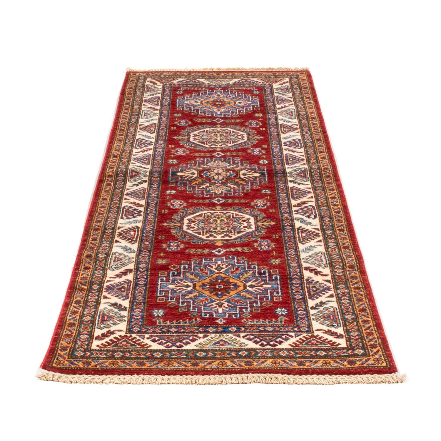 Tappeto corsia Tappeto Ziegler - Kazak - 203 x 81 cm - rosso