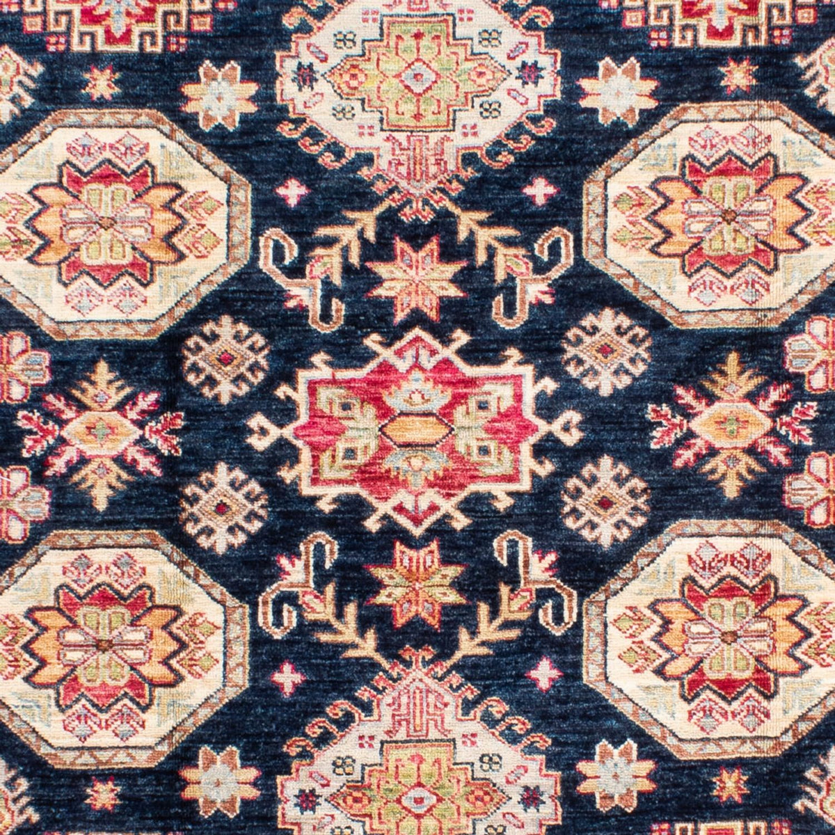 Tappeto Ziegler - Kazak - 245 x 168 cm - blu scuro