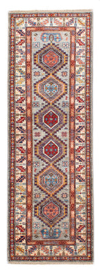 Tappeto corsia Tappeto Ziegler - Kazak - 228 x 74 cm - blu chiaro