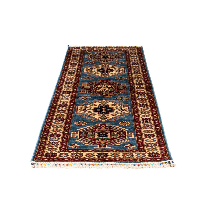 Tappeto corsia Tappeto Ziegler - Kazak - 216 x 77 cm - turchese