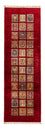 Tappeto corsia Tappeto Ziegler - Bakhtiari - 256 x 83 cm - rosso