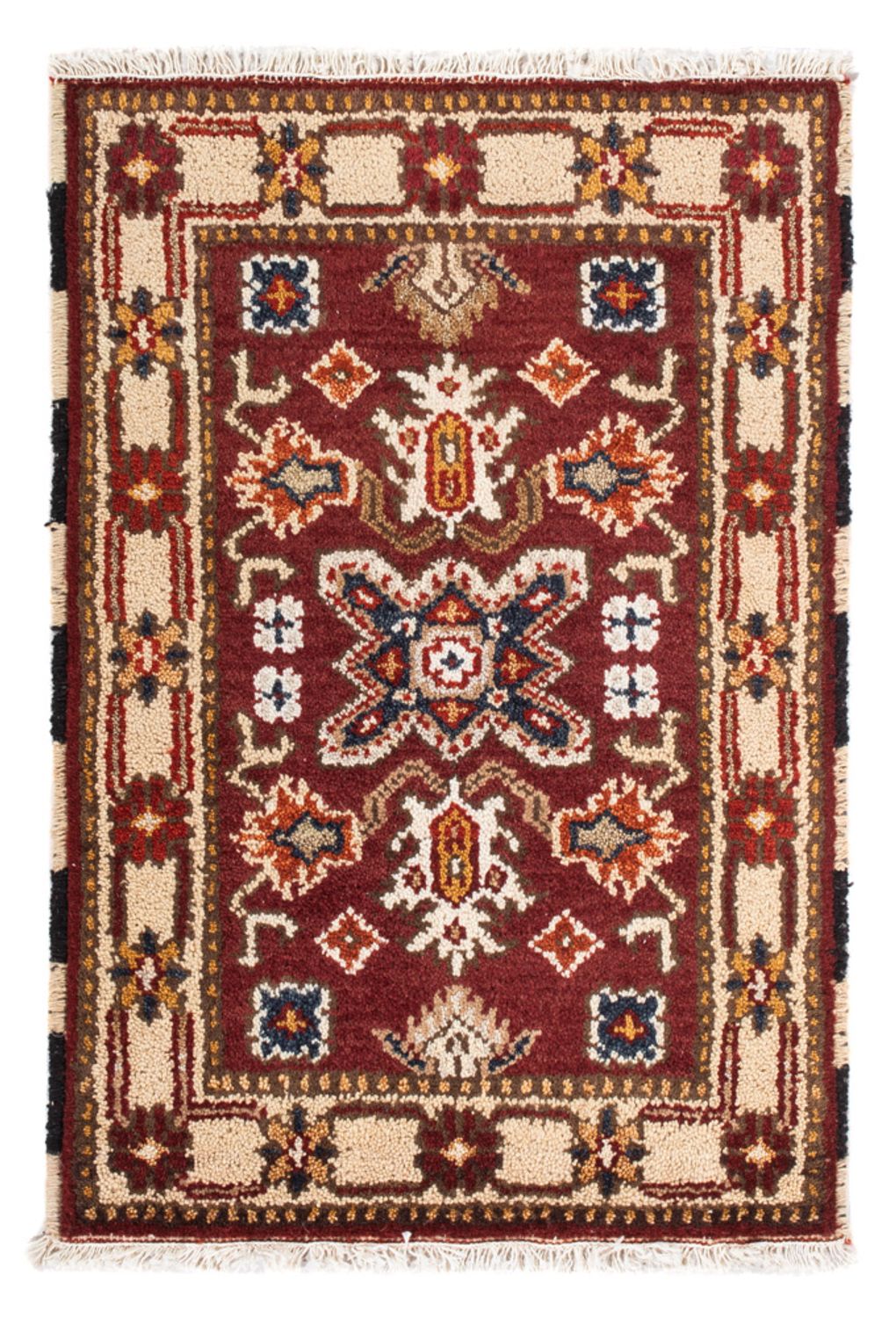 Tappeto orientale - 94 x 64 cm - rosso