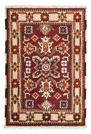 Tappeto orientale - 94 x 64 cm - rosso