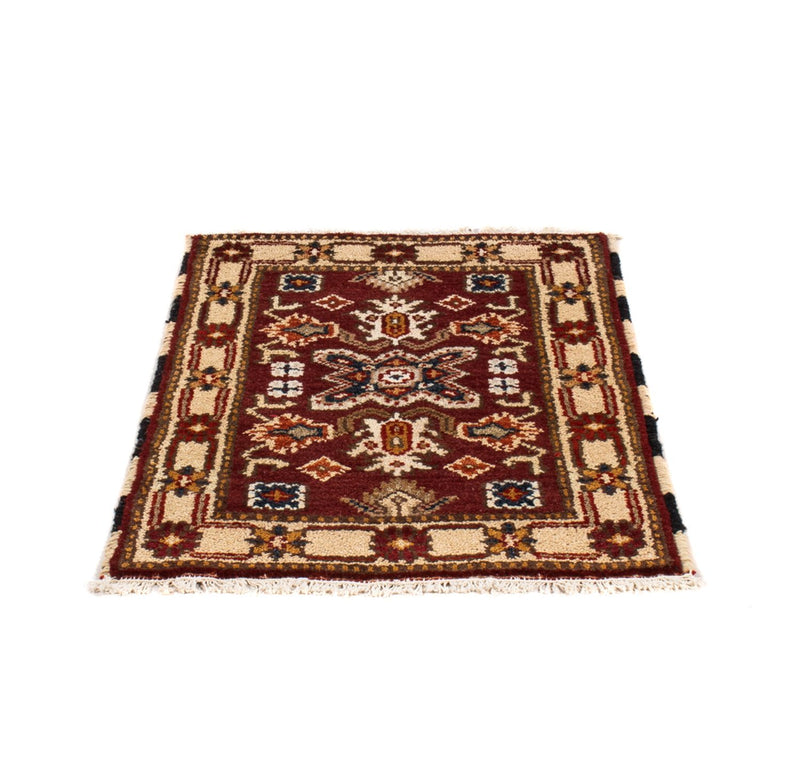 Tappeto orientale - 94 x 64 cm - rosso