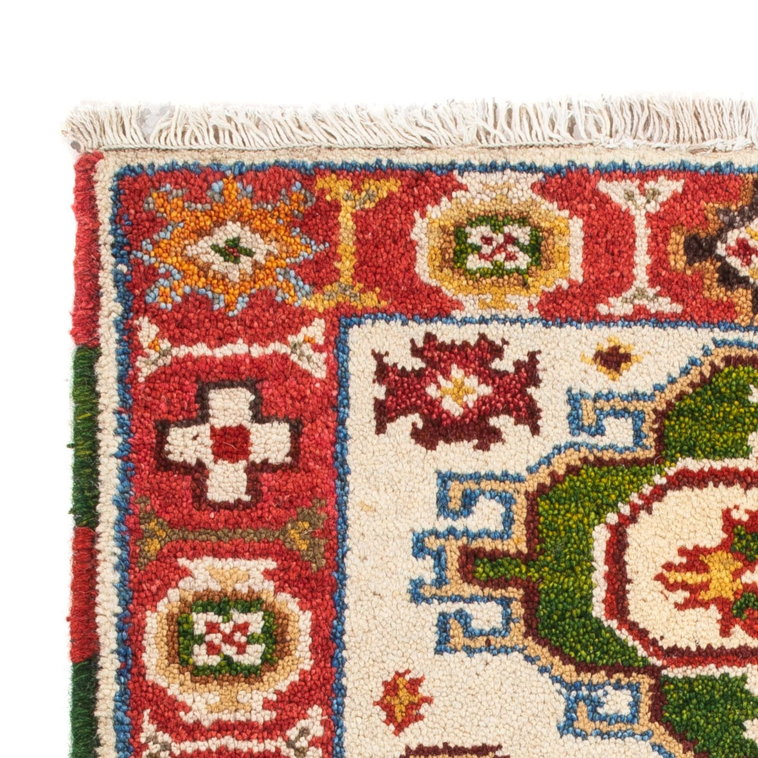 Tappeto orientale - 91 x 63 cm - beige