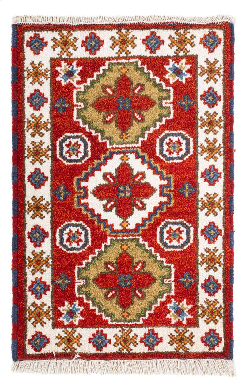 Tappeto orientale - 94 x 62 cm - rosso