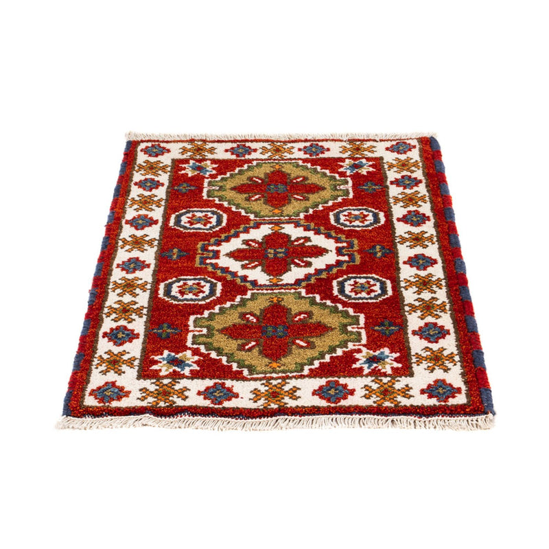 Tappeto orientale - 94 x 62 cm - rosso