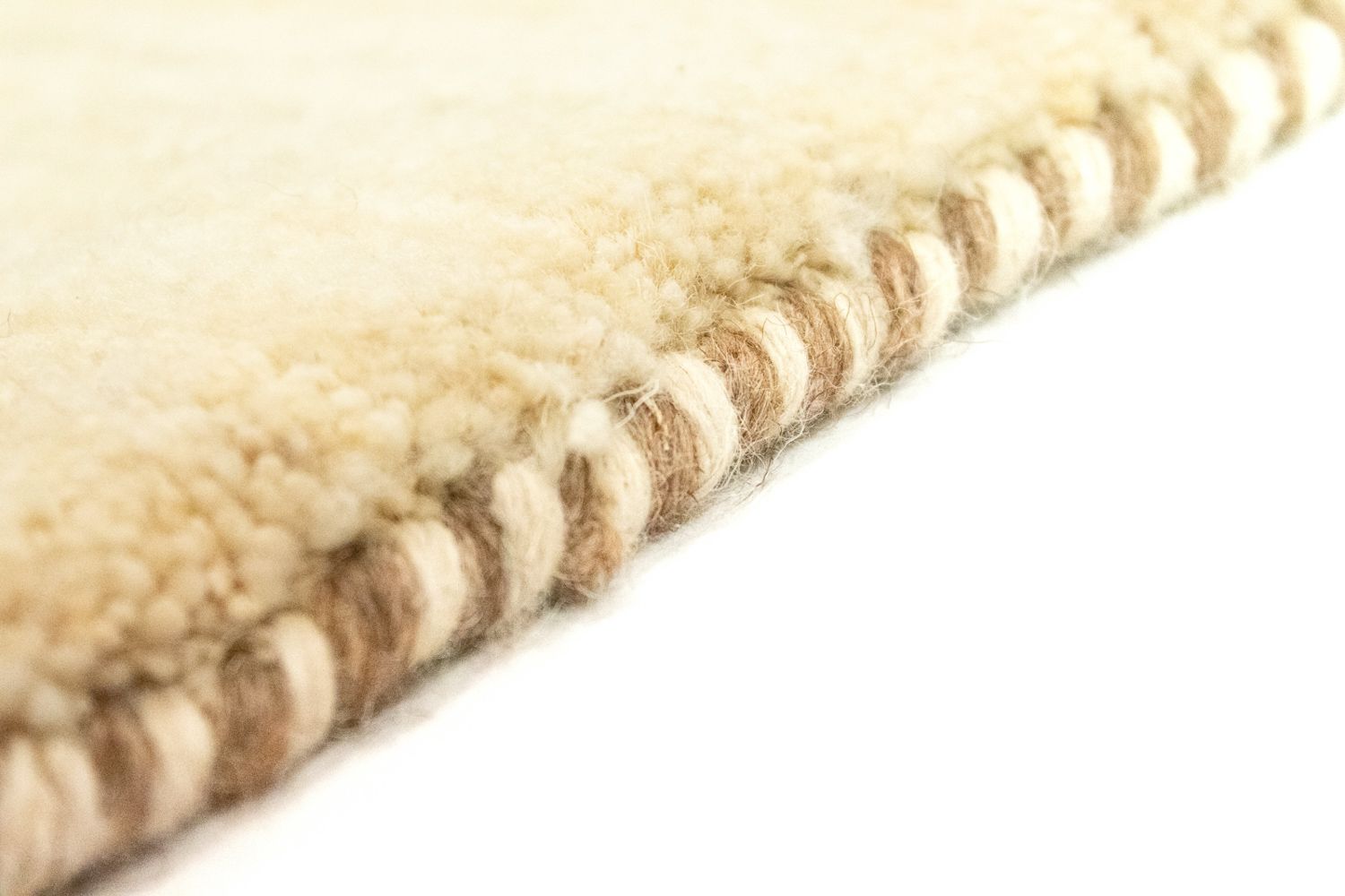 Tappeto corsia Tappeto Gabbeh - Persero - 304 x 82 cm - beige