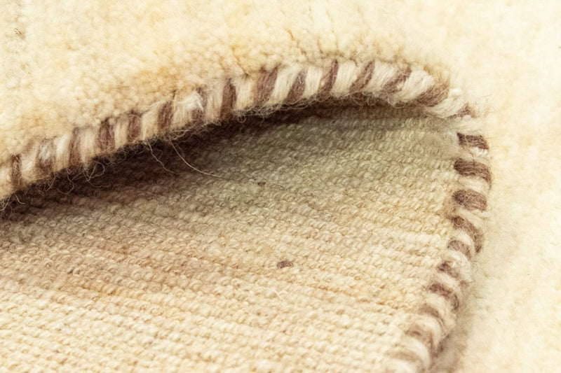Tappeto corsia Tappeto Gabbeh - Persero - 304 x 82 cm - beige