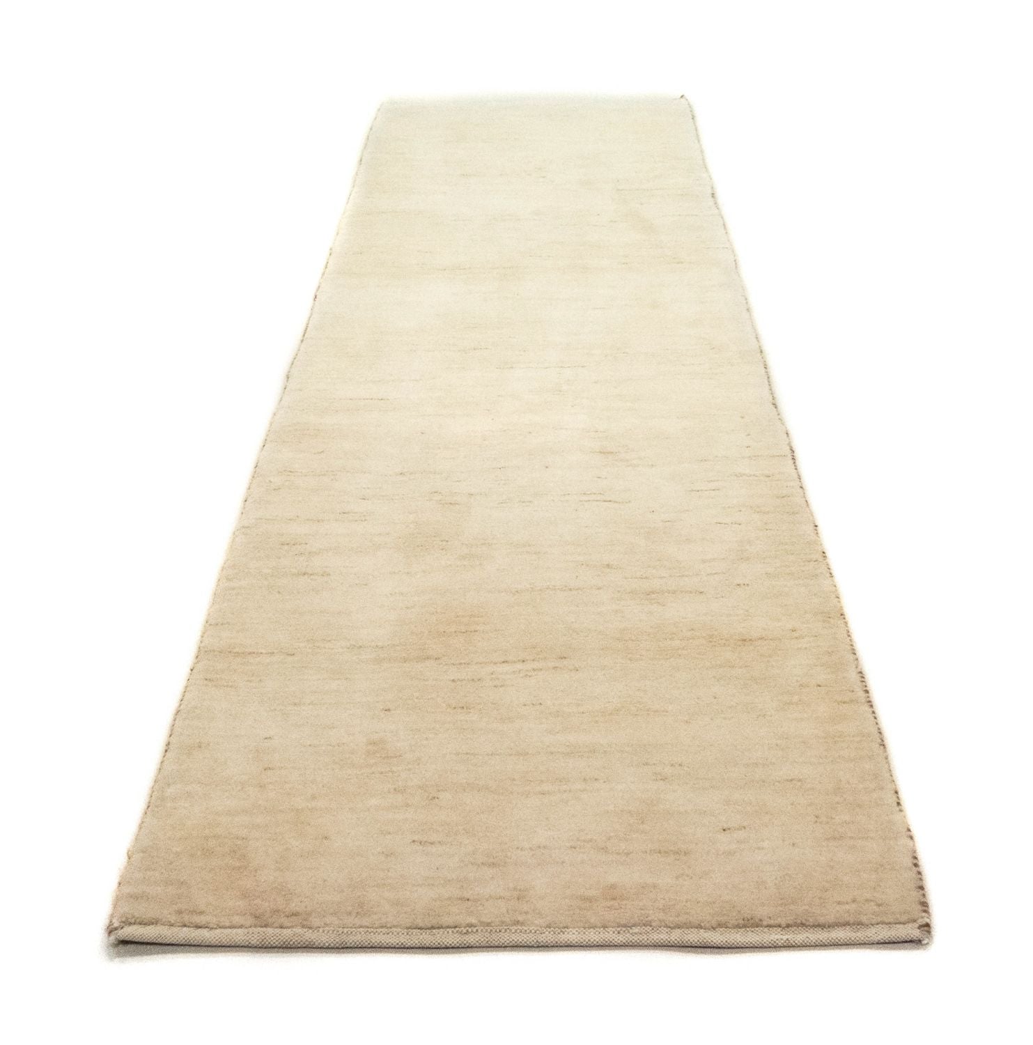 Tappeto corsia Tappeto Gabbeh - Persero - 304 x 82 cm - beige