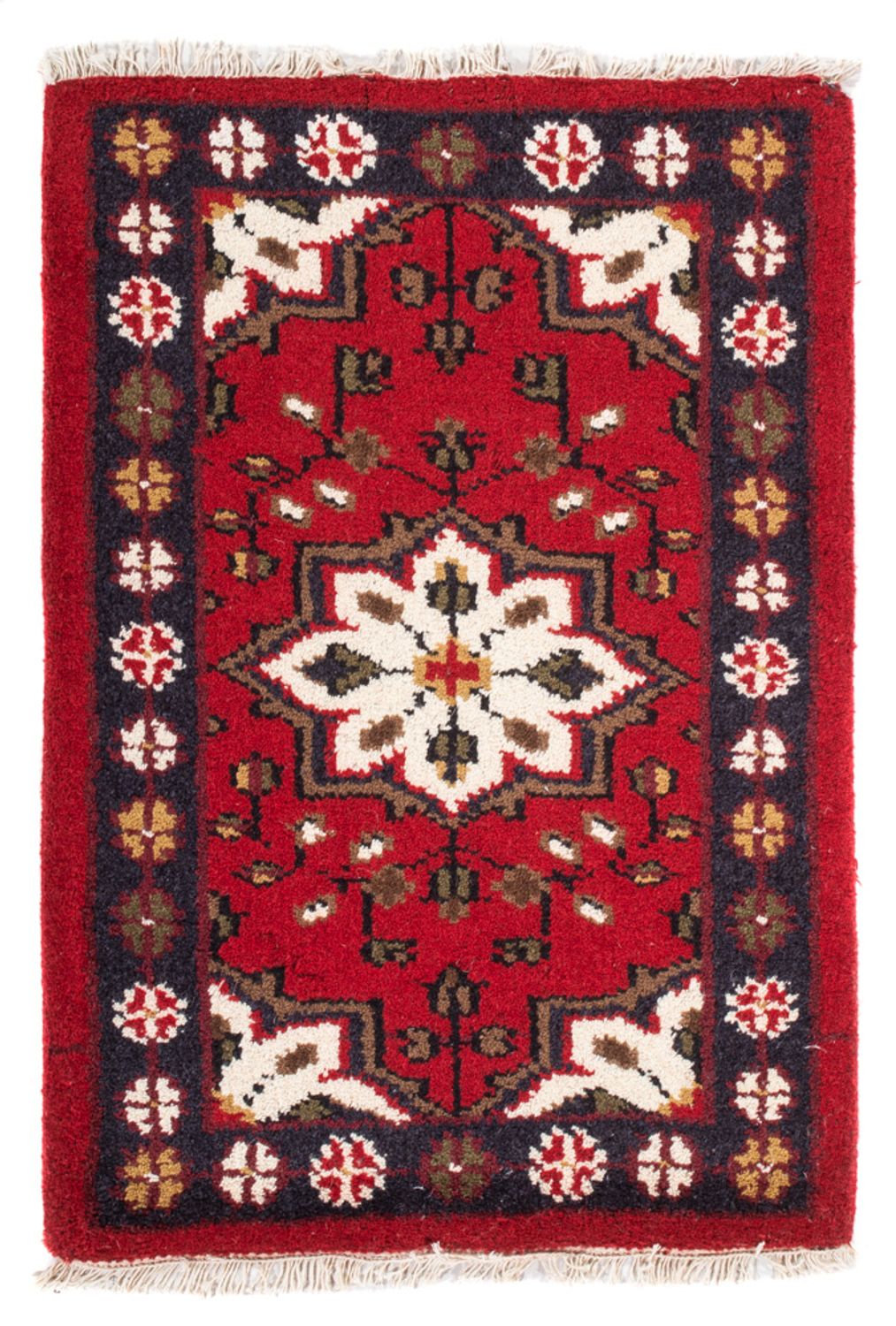 Tappeto orientale - 90 x 60 cm - rosso