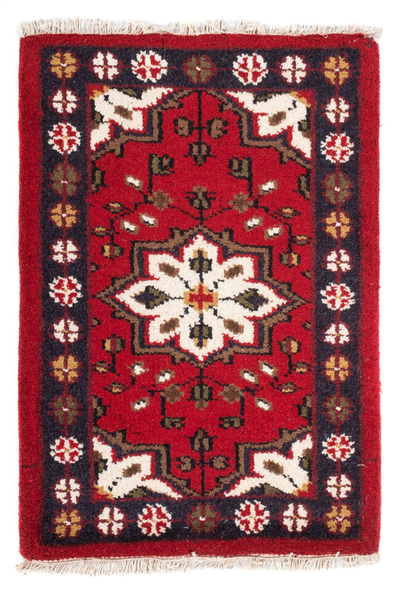 Tappeto orientale - 90 x 60 cm - rosso