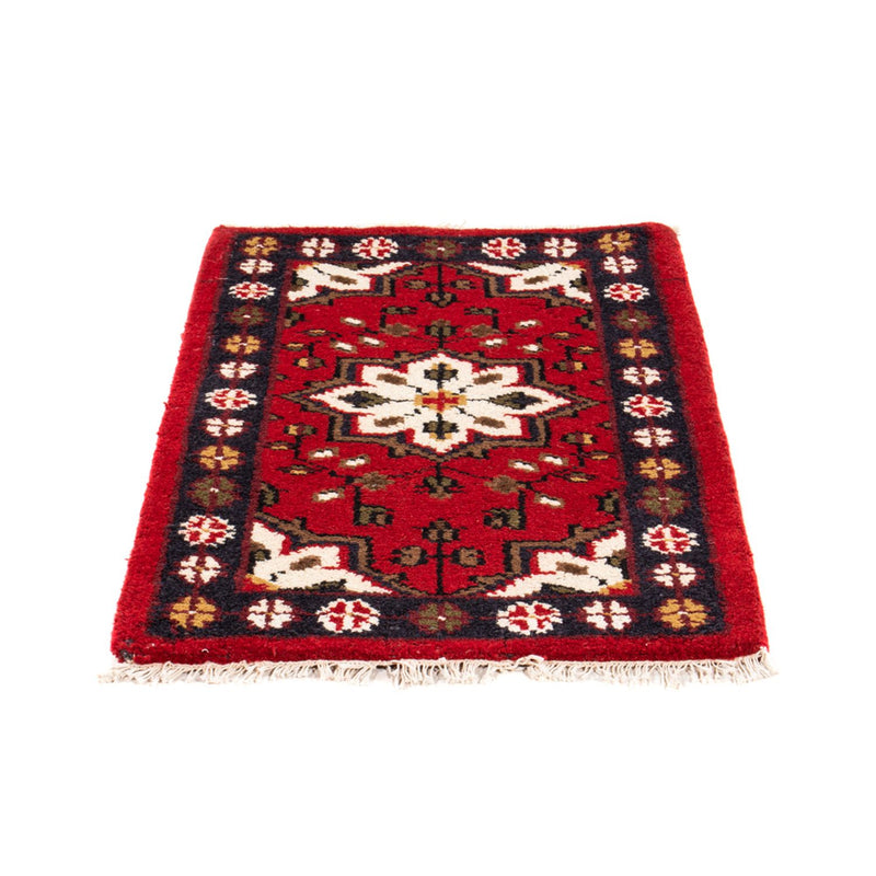Tappeto orientale - 90 x 60 cm - rosso