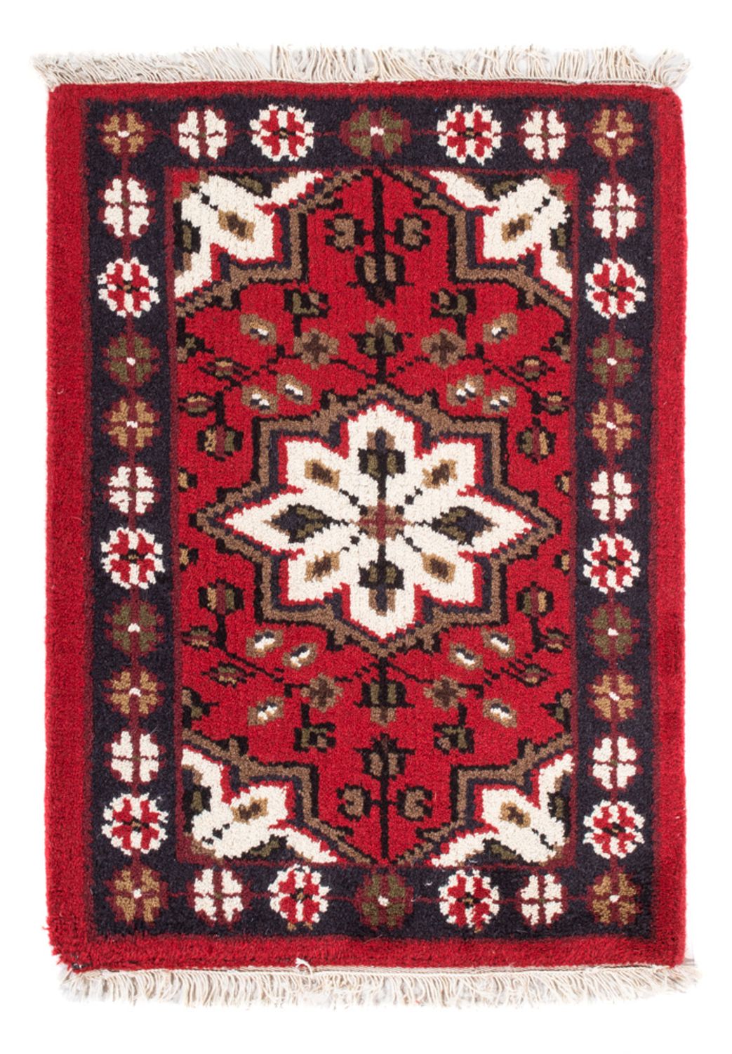 Tappeto orientale - 90 x 60 cm - rosso