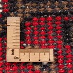 Tappeto orientale - 90 x 60 cm - rosso