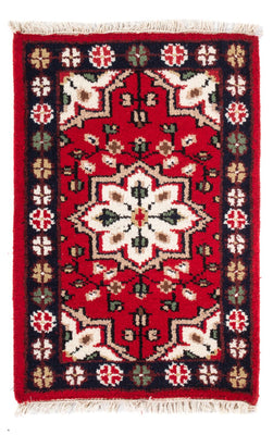 Tappeto orientale - 90 x 60 cm - rosso