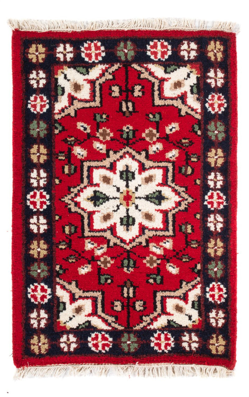 Tappeto orientale - 90 x 60 cm - rosso