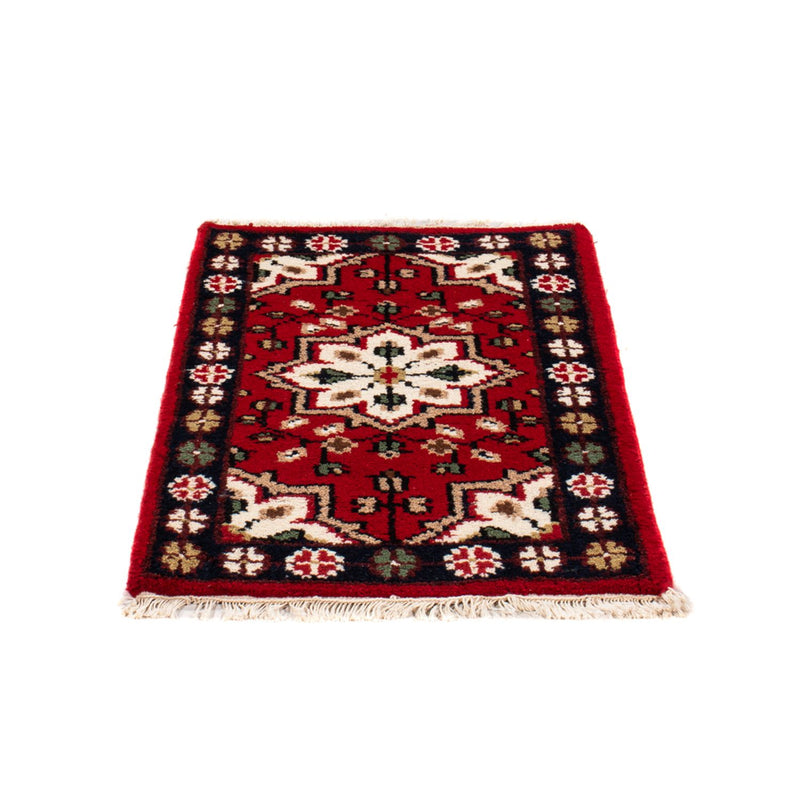 Tappeto orientale - 90 x 60 cm - rosso
