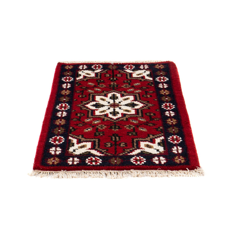 Tappeto orientale - 90 x 60 cm - rosso