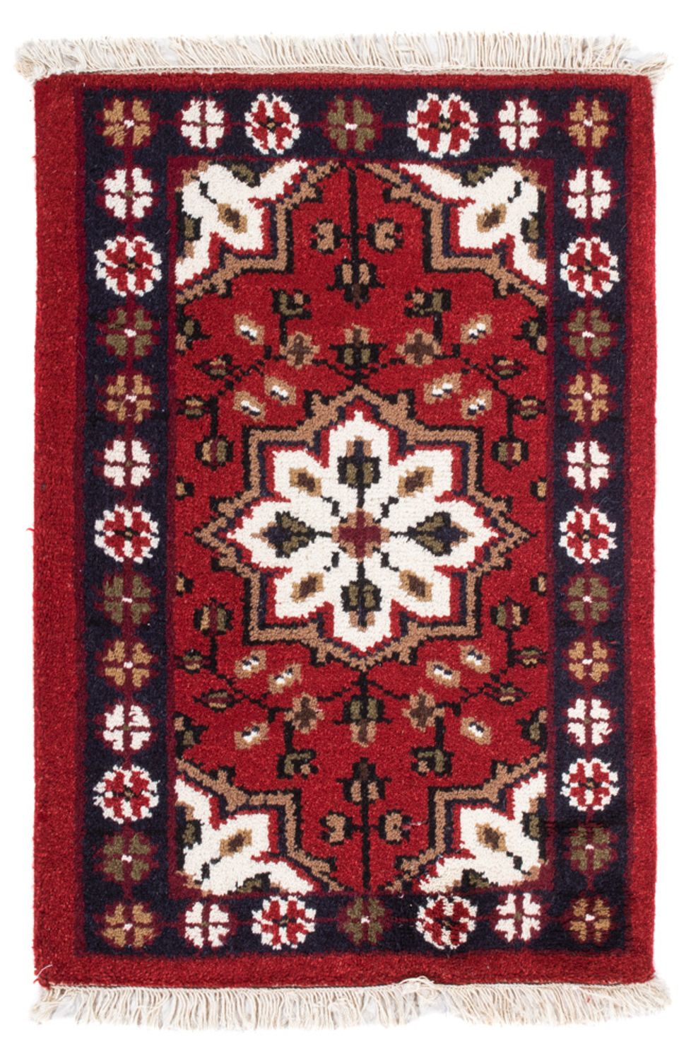 Tappeto orientale - 90 x 60 cm - rosso
