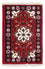 Tappeto orientale - 90 x 60 cm - rosso