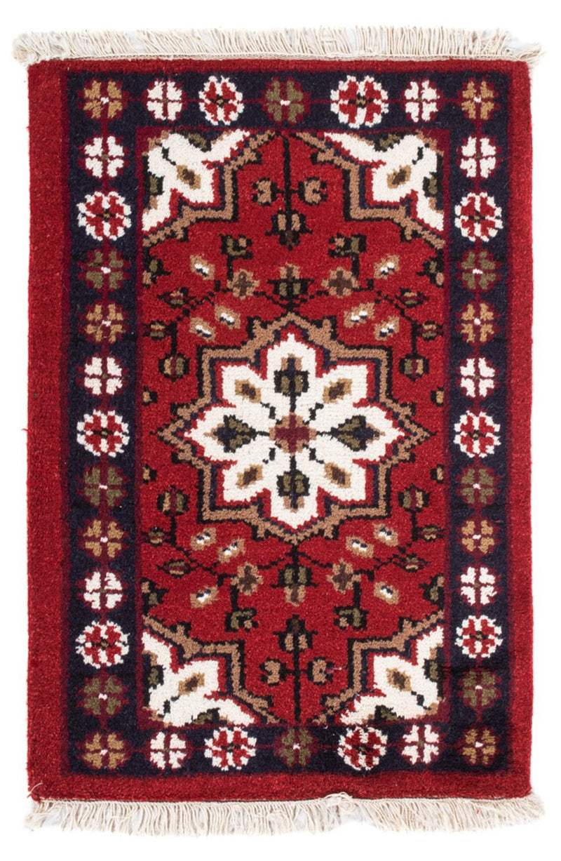 Tappeto orientale - 90 x 60 cm - rosso