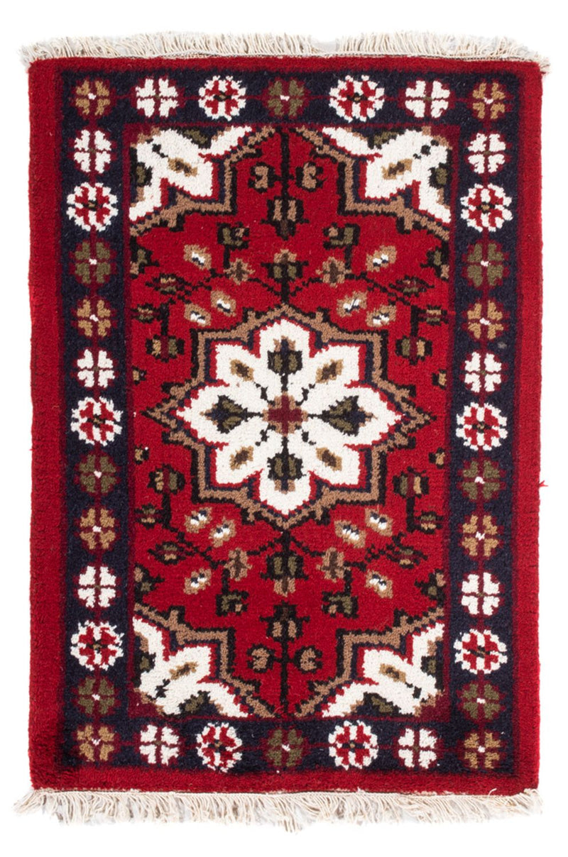 Tappeto orientale - 90 x 60 cm - rosso