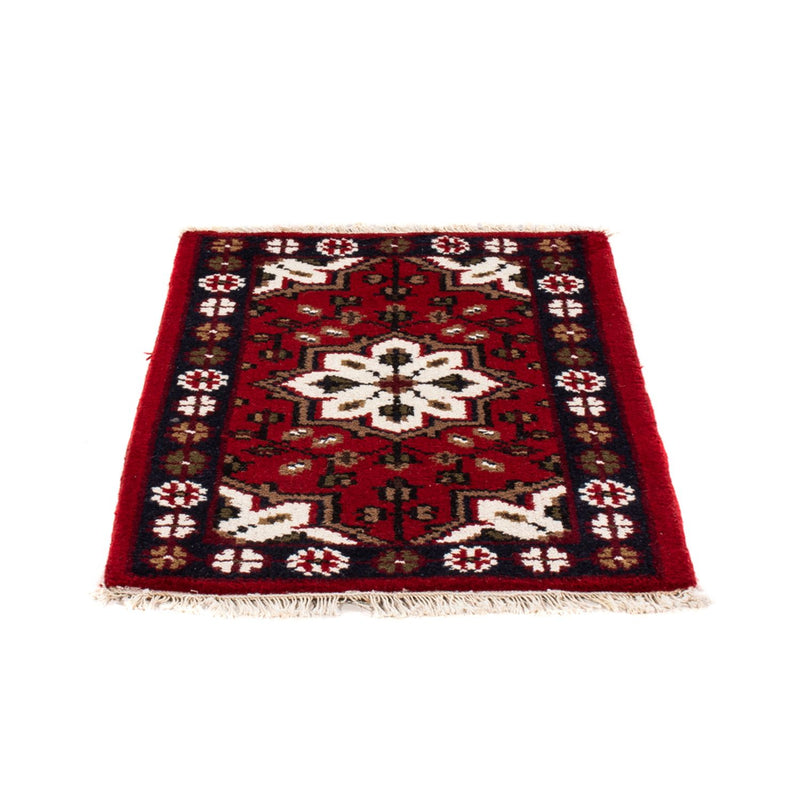 Tappeto orientale - 90 x 60 cm - rosso