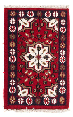 Tappeto orientale - 90 x 60 cm - rosso