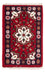 Tappeto orientale - 90 x 60 cm - rosso
