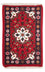 Tappeto orientale - 90 x 60 cm - rosso