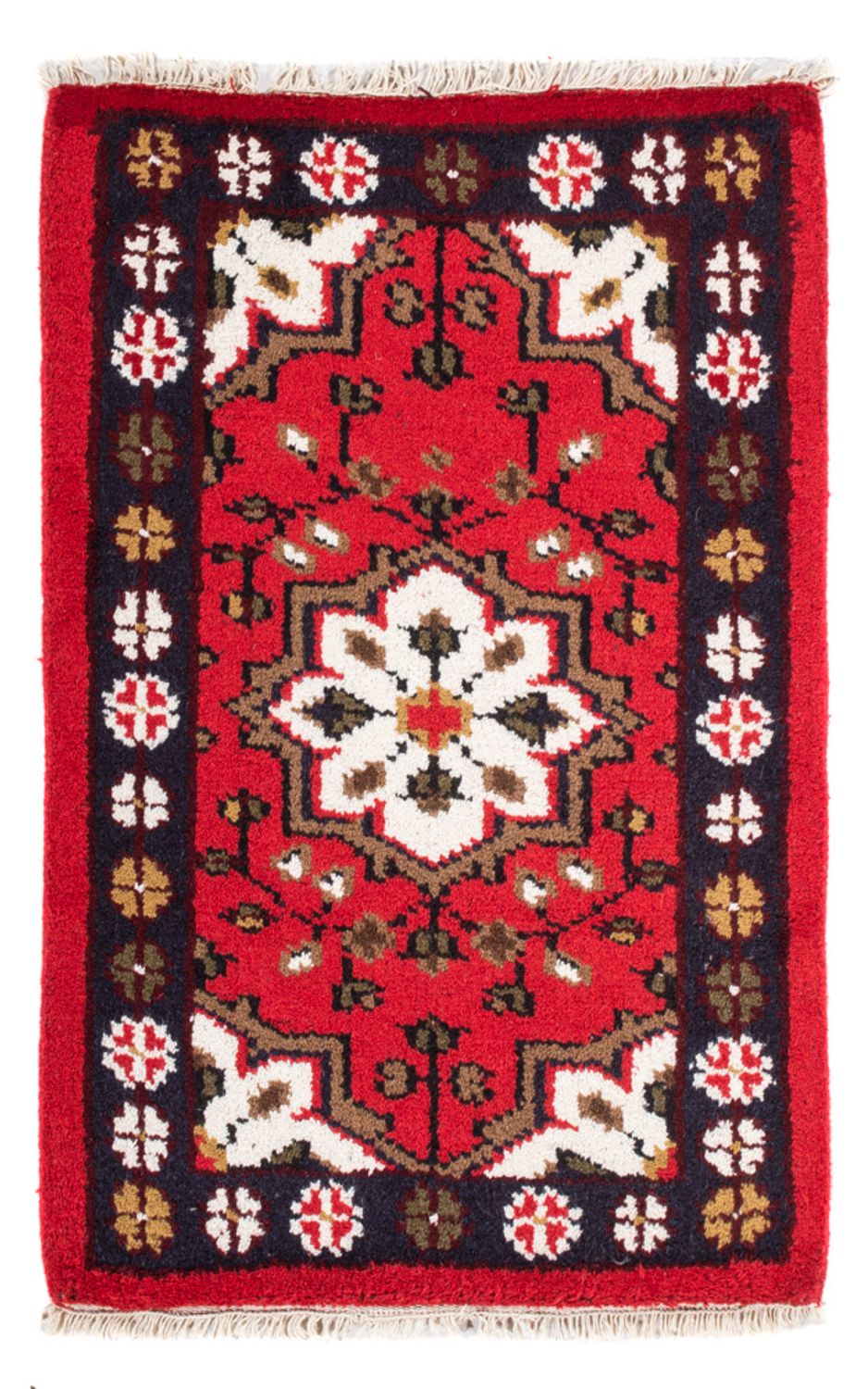 Tappeto orientale - 90 x 60 cm - rosso