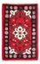 Tappeto orientale - 90 x 60 cm - rosso