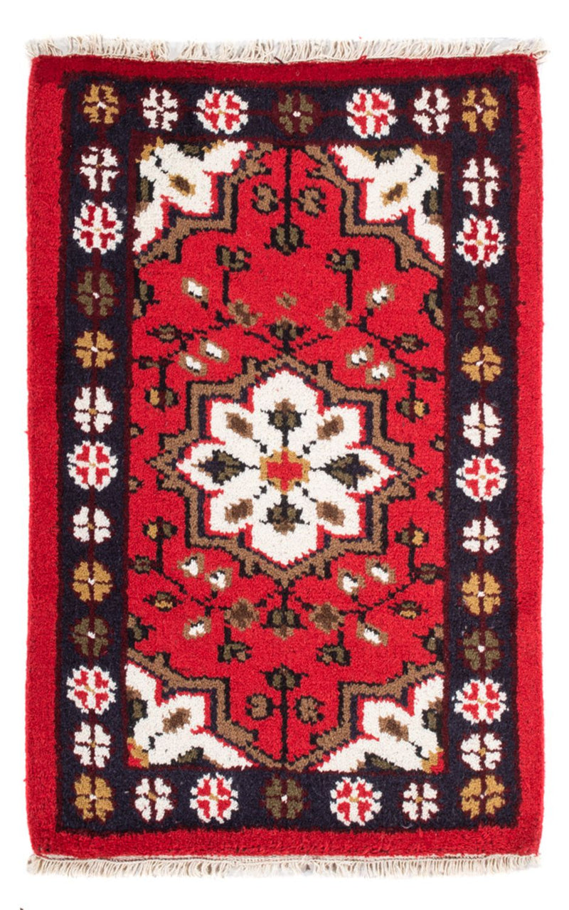 Tappeto orientale - 90 x 60 cm - rosso