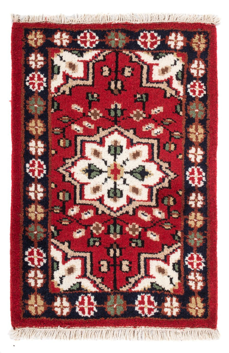 Tappeto orientale - 90 x 60 cm - rosso