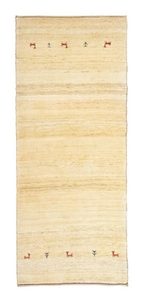 Tappeto corsia Tappeto Gabbeh - Persero - 215 x 75 cm - beige