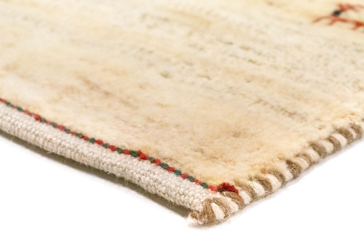 Tappeto corsia Tappeto Gabbeh - Persero - 215 x 75 cm - beige