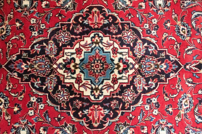 Tappeto Persero - Keshan - 310 x 190 cm - rosso