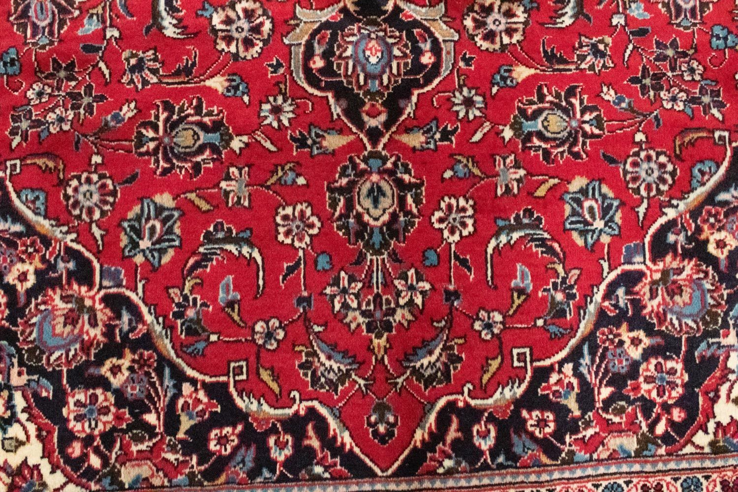 Tappeto Persero - Keshan - 310 x 190 cm - rosso