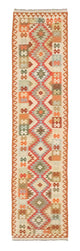 Kilim afgano Tappeto 396x81cm