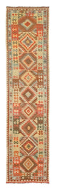Kilim afgano Tappeto 395x84cm