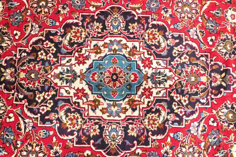 Tappeto Persero - Keshan - 304 x 210 cm - rosso