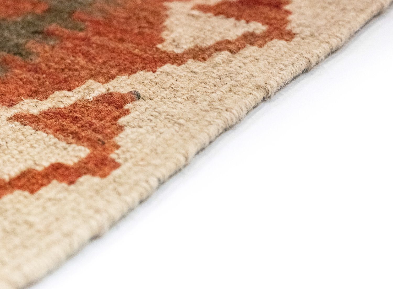 Tappeto corsia Tappeto Kelim - Orientale - 390 x 85 cm - marrone