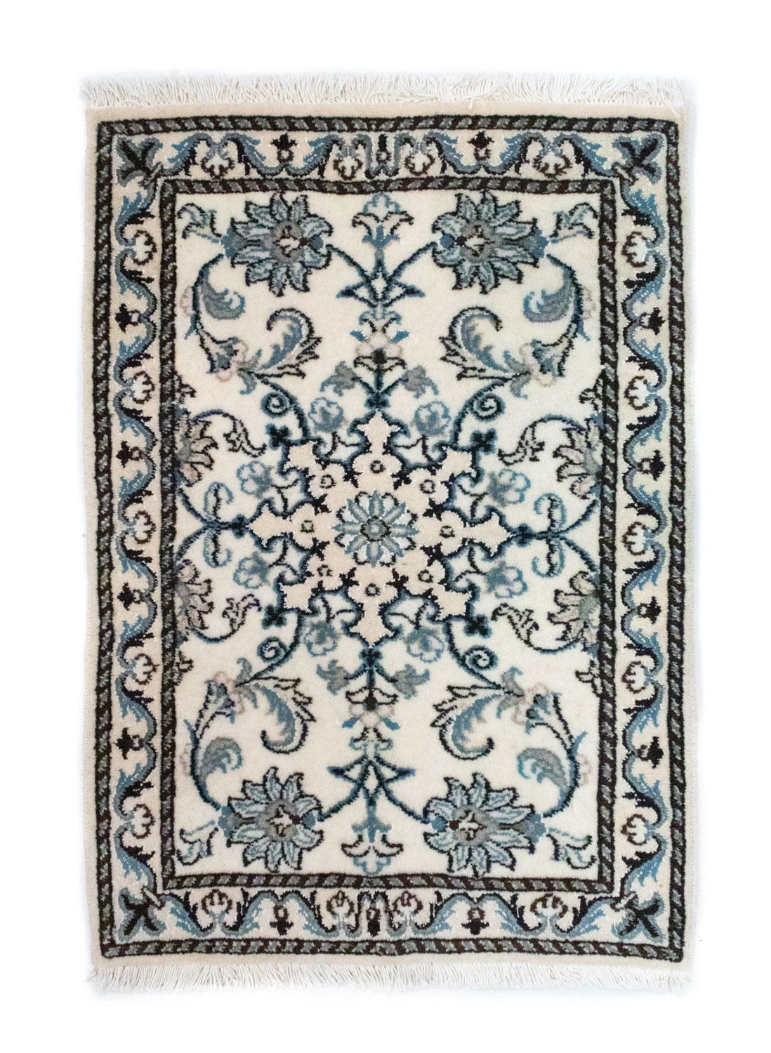 Tappeto Persero - Nain - 82 x 54 cm - bianco naturale
