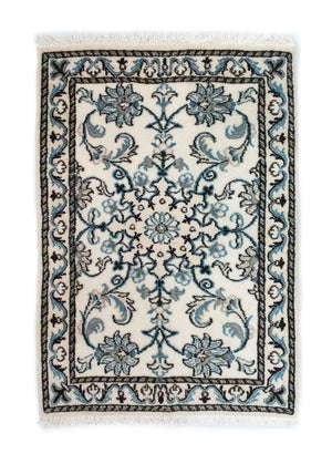 Tappeto Persero - Nain - 82 x 54 cm - bianco naturale