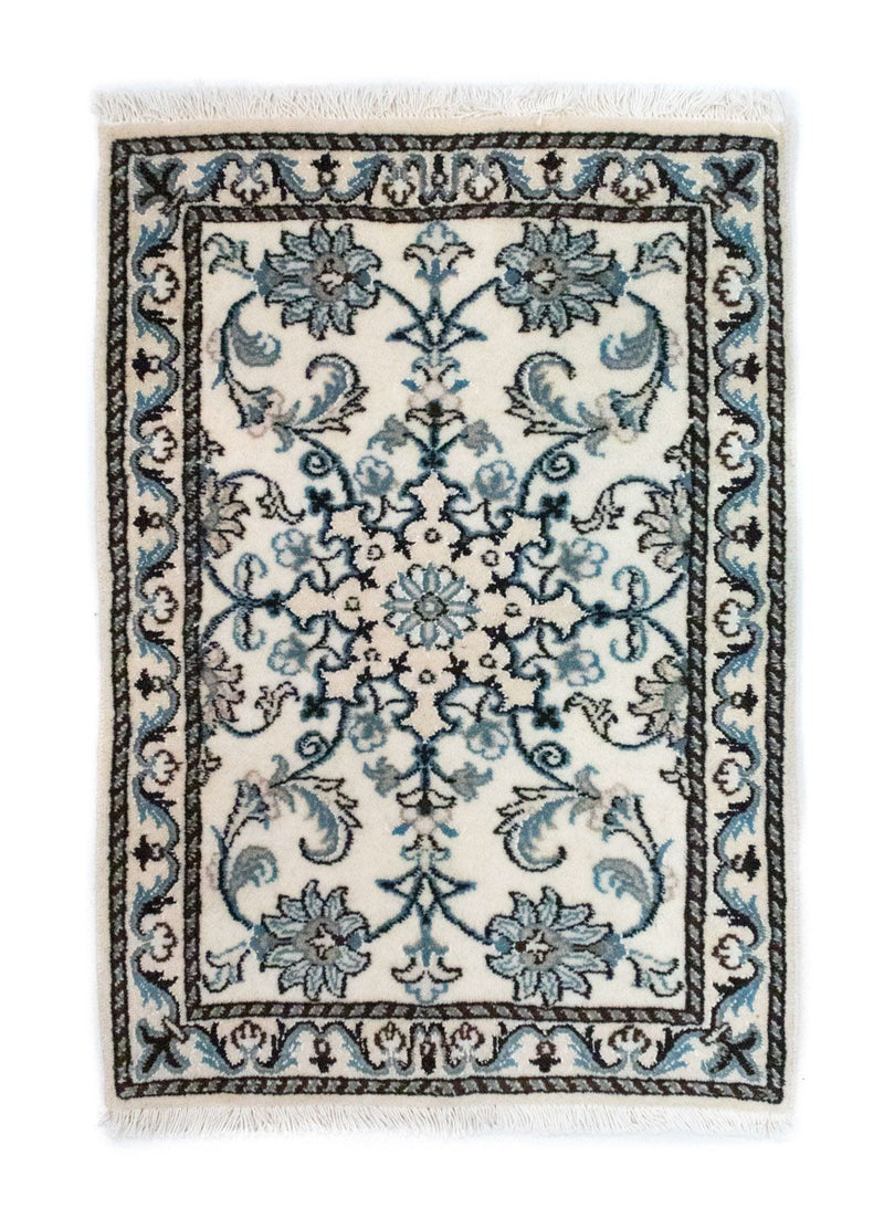 Tappeto Persero - Nain - 82 x 54 cm - bianco naturale
