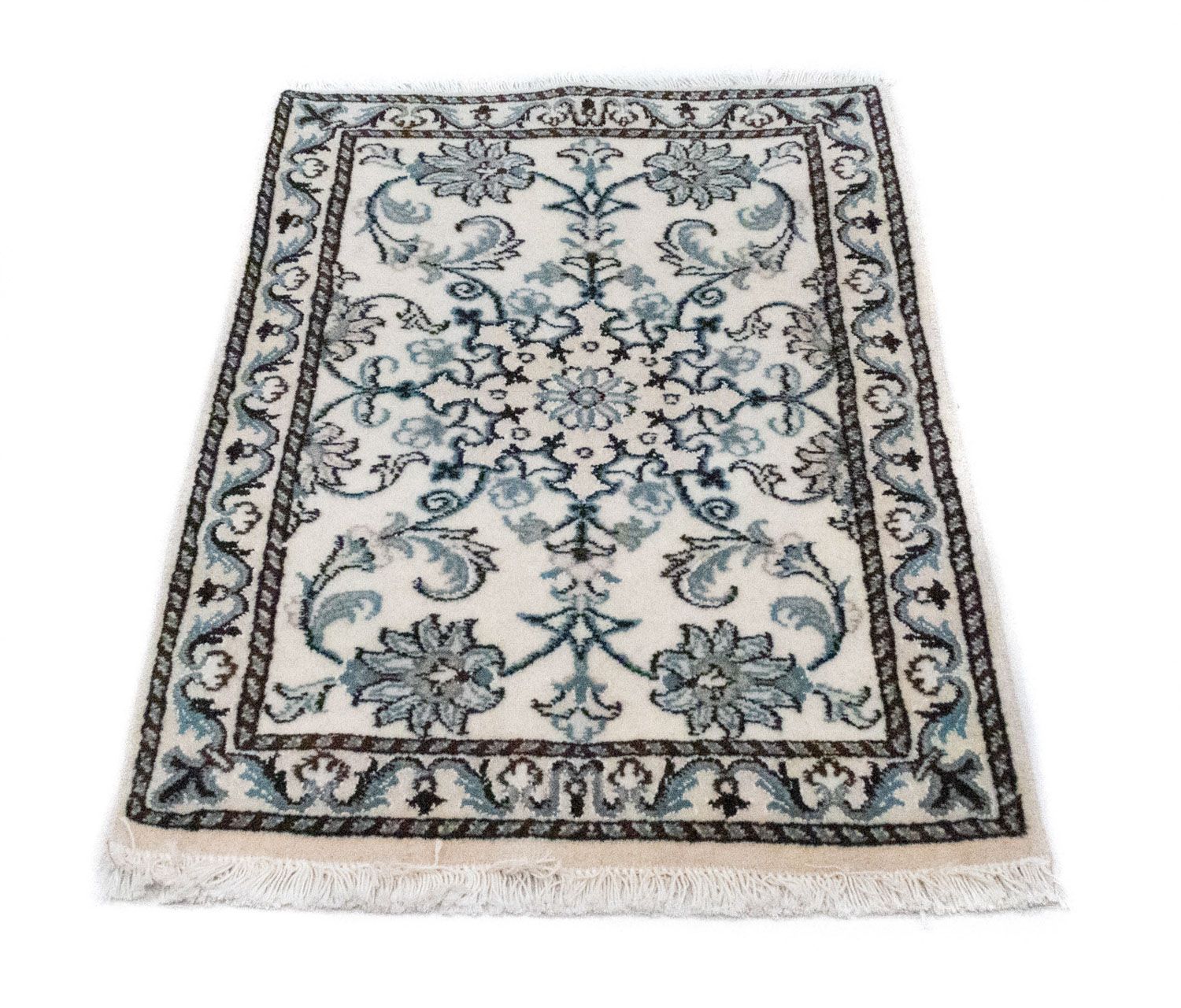 Tappeto Persero - Nain - 82 x 54 cm - bianco naturale